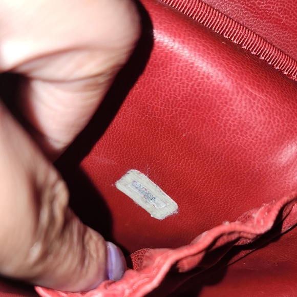 Chanel Red Vanity Bag - Picture 10 of 11